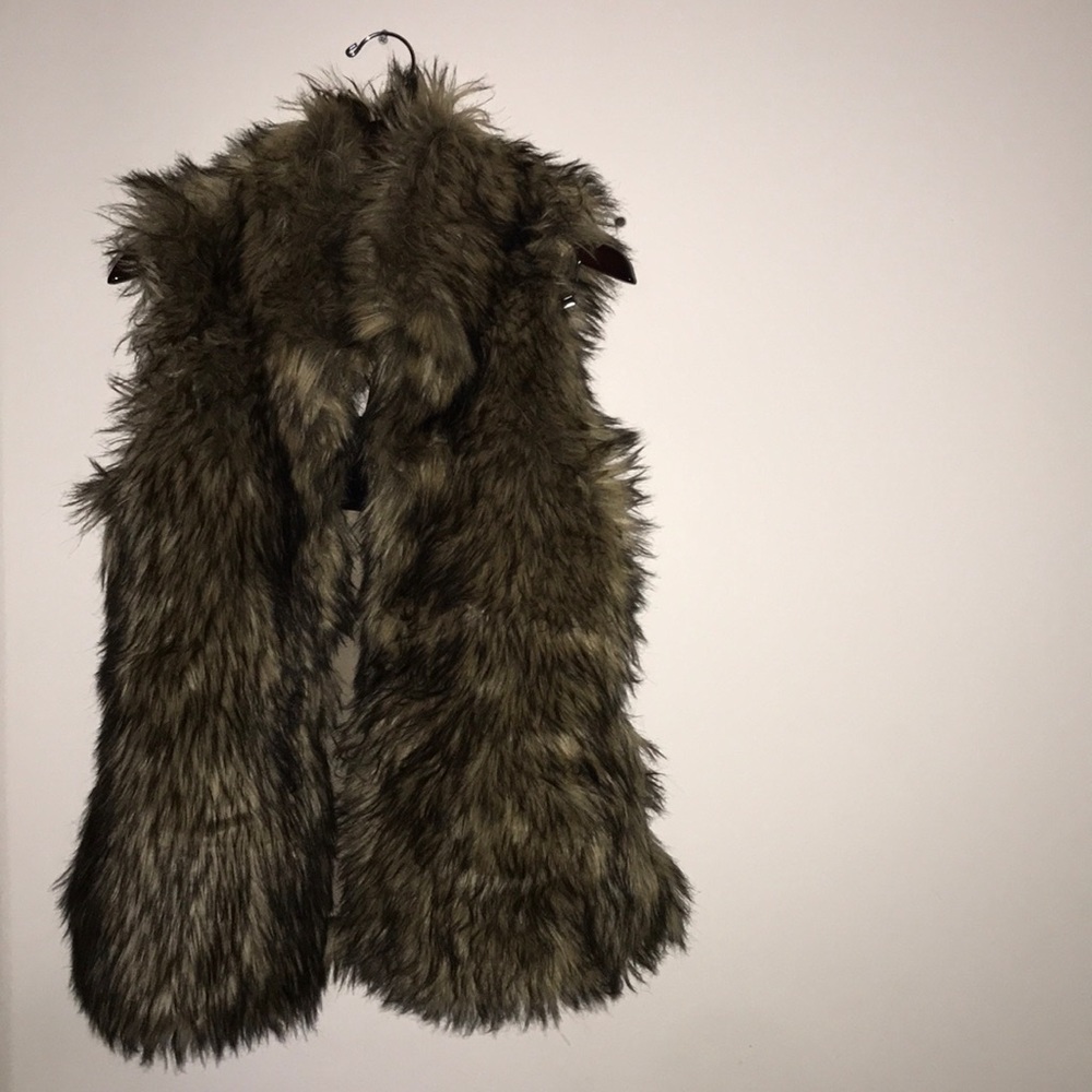 Gi Sono by Cavalini Faux Fur Vest